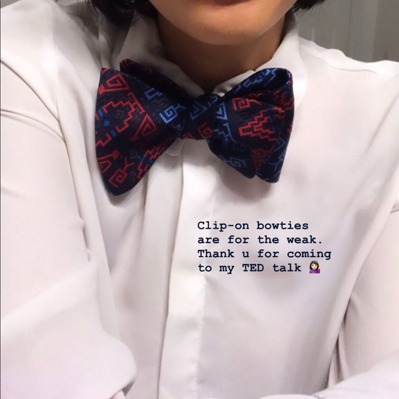 Adjustable bow tie - Picture 6 of 7